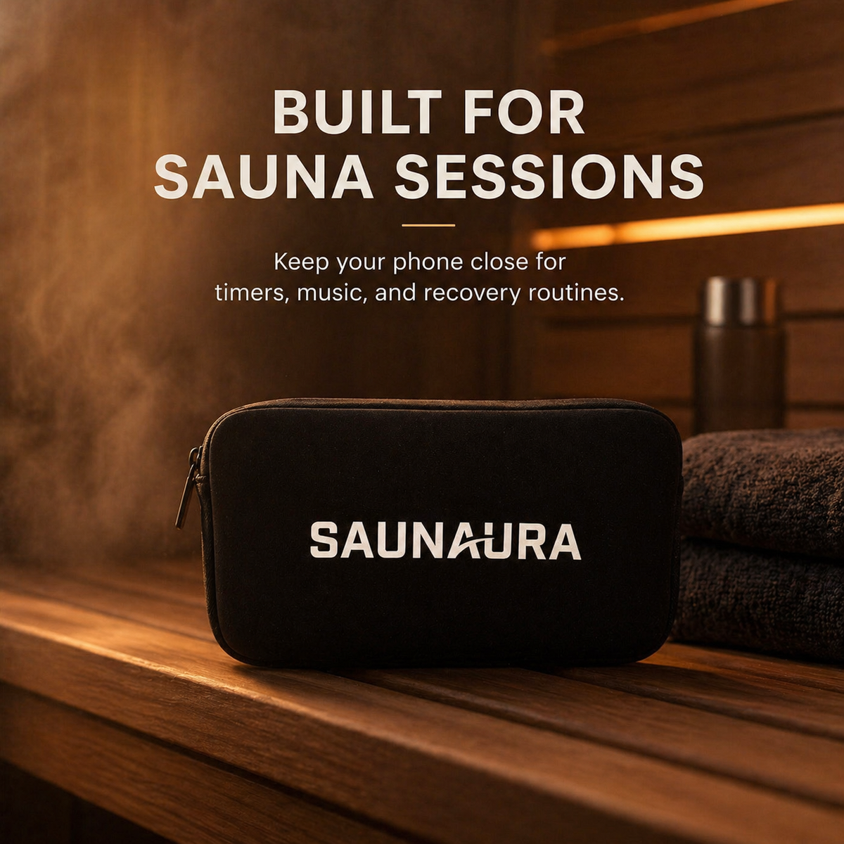 Saunaura™ Thermal Phone Pouch